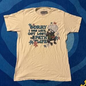 Naruto Shippuden Kakashi “Sorry I Was Late” Graphic Tee